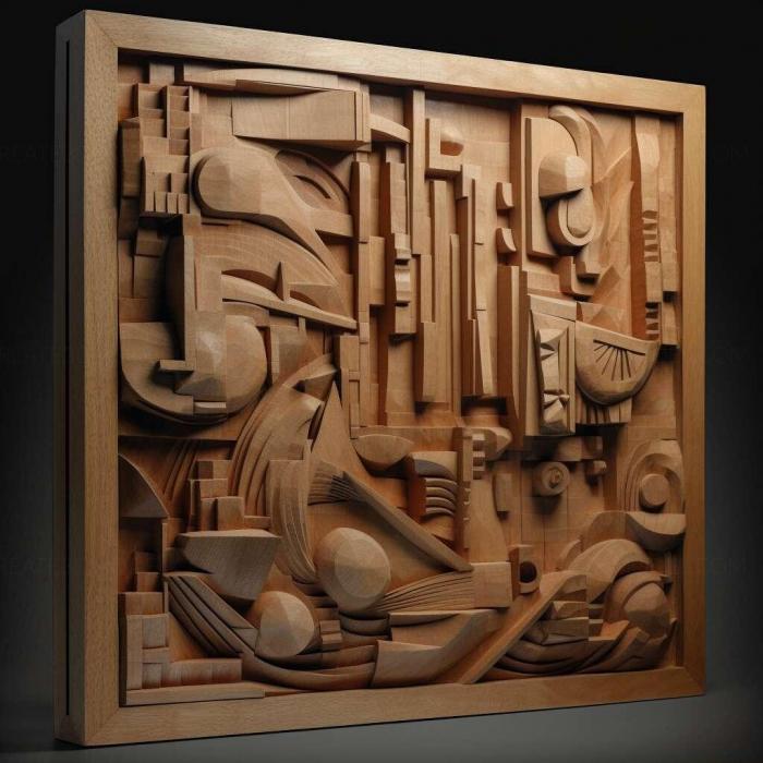 نموذج ثلاثي الأبعاد لآلة CNC 3D Art 